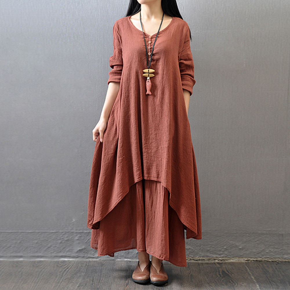 Long Sleeved, Red
